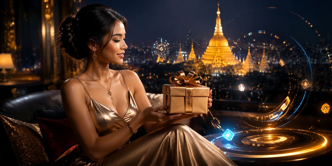 ရန်ကုန်ရွှေတိဂုံဘုရား အနီးမှ ချိတ်ဆက်ထားသော ငွေသွင်းငွေထုတ်စနစ် ပုံရိပ်